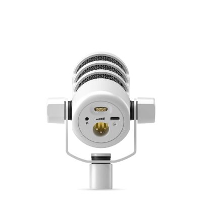 3. RODE PodMic USB White - dynamiczny mikrofon do podcastów