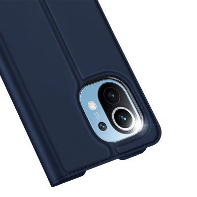 3. DUX DUCIS Skin Pro kabura etui pokrowiec z klapką Xiaomi Mi 11 niebieski