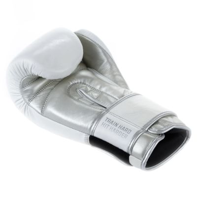 10. Rękawice bokserskie ze skóry naturalnej wielowarstwowe wypełnienie - PLATINUM - Legacy Series | DBX Bushido
