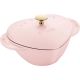 STAUB SPECIAL COCOTTE Garnek żeliwny serce 1.75 ltr, różowy
