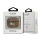 3. Guess GUA34GSMW AirPods 3 cover brązowy/brown 4G Script Metal Collection
