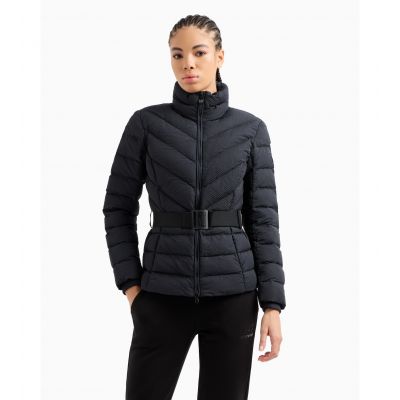 5. Kurtka puchowa z pasem EA7 Emporio Armani Calidum7 W 6DTB11-TNGCZ-1562