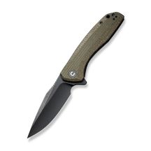 Nóż CIVIVI Baklash 9Cr18MoV Green Micarta Coarse