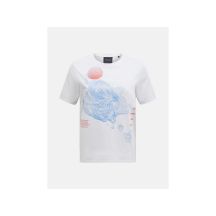 Koszulka PEAK PERFORMANCE Explore Graphic Tee Women biały