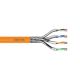 8. Digitus Kabel instalacyjny kat.7, S/FTP, Cca-s1a d1 a1, AWG 23/1, LSOH, 500m, pomarańczowy, szpula