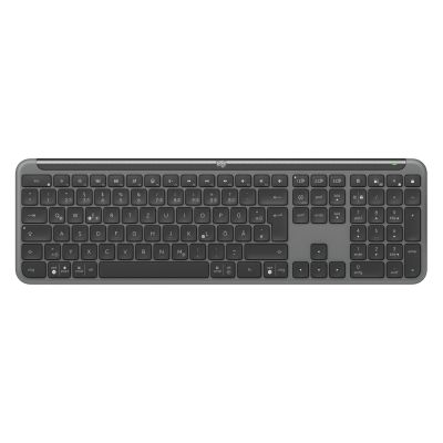 8. Logitech MK950 Signature for Business klawiatura Dołączona myszka Biuro RF Wireless + Bluetooth QWERTZ Niemiecki Grafitowy