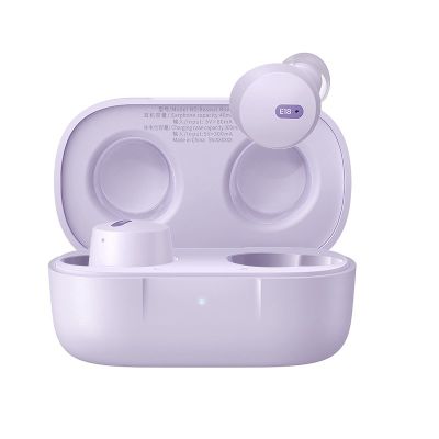 3. Słuchawki bezprzewodowe Baseus Bowie E18 (fioletowy)