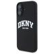 2. Etui DKNY Silicone White Printed Logo MagSafe na iPhone 16 - czarne