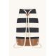 4. Torba z tkaniny unisex Paul&Shark granatowo-ecru 26418102-H21 - elegancka i praktyczna