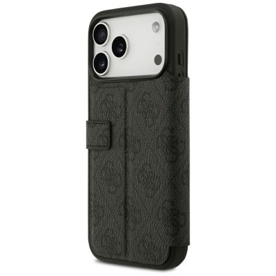 5. Etui Guess Book 4G Metal Logo na iPhone 18 Pro Max / 17 Pro Max - czarne
