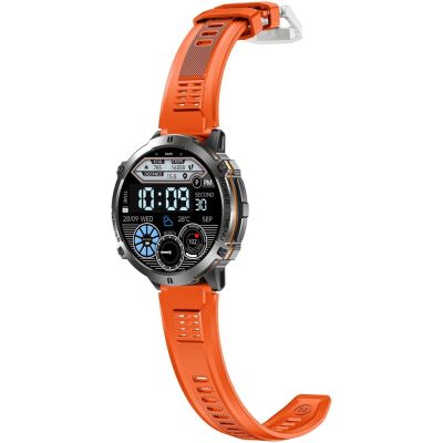10. Smartwatch Gravity Czarny Pasek + Bransoleta GT42-5