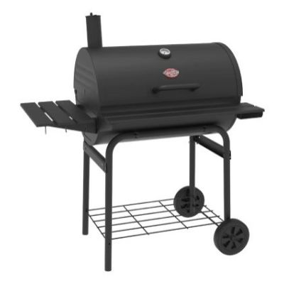 4. Char-Griller Pro Deluxe Gril Beczka Węgiel drzewny (paliwo) Czarny