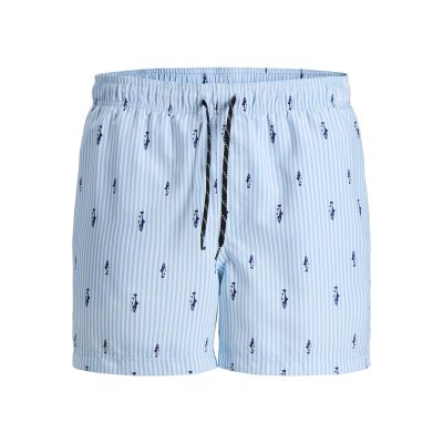 Jack&Jones męskie kąpielówki JWHARUBA SWIM PRINTS SHORTS 12206537 Cashmere Blue Stripes