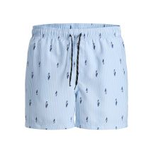 Jack&Jones męskie kąpielówki JWHARUBA SWIM PRINTS SHORTS 12206537 Cashmere Blue Stripes