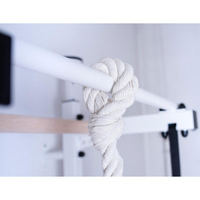 77. DRABINKA GIMNASTYCZNA DRĄŻEK PORĘCZ ŁAWKA AKCESORIA DZIECIĘCE BIAŁY MAT BENCHK 414