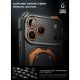 9. Etui Supcase UB Grip Mag MagSafe Aramid na iPhone 18 Pro Max / 17 Pro Max - czarno-pomarańczowe