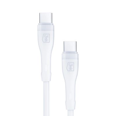13. Ładowarka sieciowa 3mk Rayo Charger 20W PD3.0 PPS USB-C + kabel USB-C / USB-C 3A 60W - biała