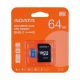 Karta pamięci ADATA PREMIER AUSDX64GUICL10A1-RA1 (64GB; Class 10; Adapter)