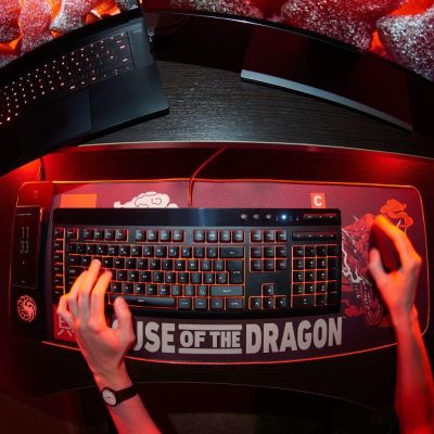 3. Numskull Games 154921 podkładka pod mysz Podkładka dla graczy Czarny, Wielobarwny, Czerwony