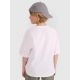 3. T-shirt oversize gładki chłopięcy 4F 4FJWAW25TTSHM2411-10S