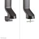 18. Neomounts FPMA-D860DBLACK uchwyt / stojak do monitorów 68,6 cm (27") Biurko Czarny