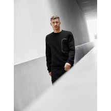 Bluza dresowa regular bez kaptura męska 4F x Robert Lewandowski RL9SAW25TSWSM2579-20S