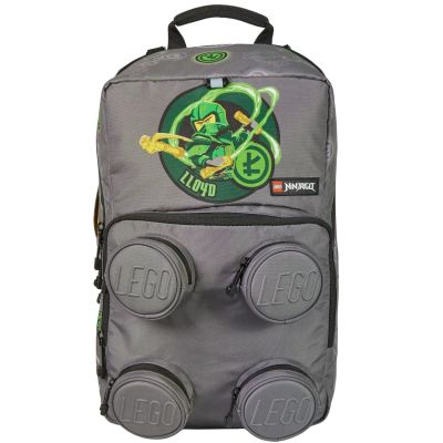 LEGO Ninjago Petersen School Backpack 20209-2501 Szare One size