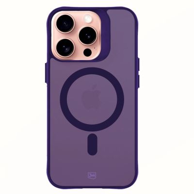 21. Etui 3mk Smoke MagCase na iPhone 16 Pro Max - fioletowe-półprzezroczyste