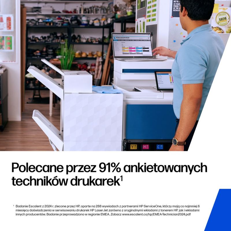13. HP LaserJet 659X oryginalny błękitny toner o dużej wydajności