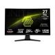 MSI MAG 274CXF monitor komputerowy 68,6 cm (27") 1920 x 1080 px Full HD Czarny