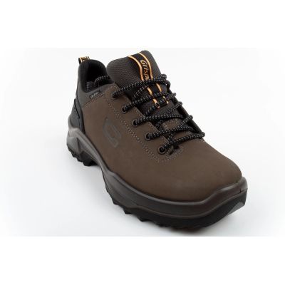 2. Grisport buty męskie trekkingowe 480T Verde Scuro skórzane Gritex outdoor