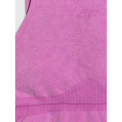 9. Top do jogi i pilatesu slim szybkoschnący damski 4F 4FWAW25TFSLF578-54A