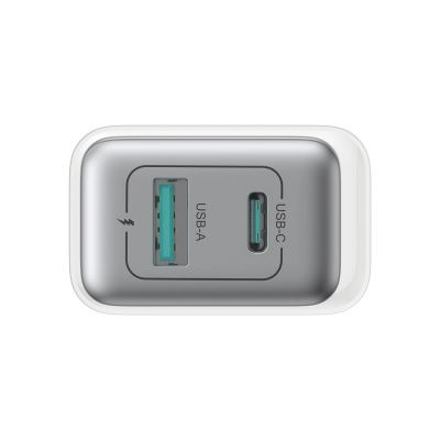 4. Ładowarka Joyroom JR-TCF15 sieciowa USB-C / USB-A 30W - biała