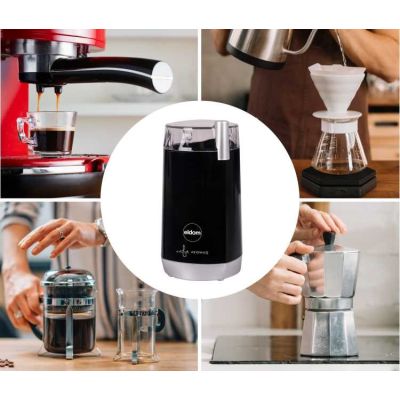 7. ELDOM MŁYNEK DO KAWY MK40 CAFRO 180W CZARNY
