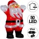 5. FIGURKA DEKORACYJNA MIKOŁAJ 50LED WYS: 40CM ACRYL