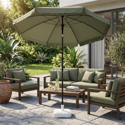 26. PARASOL OGRODOWY 185CM ZIELONY