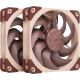 9. Noctua NF-A12X25 G2 PWM SX2-PP system chłodzenia komputerów Obudowa komputera Wentylator 12 cm Beżowy 2 szt.