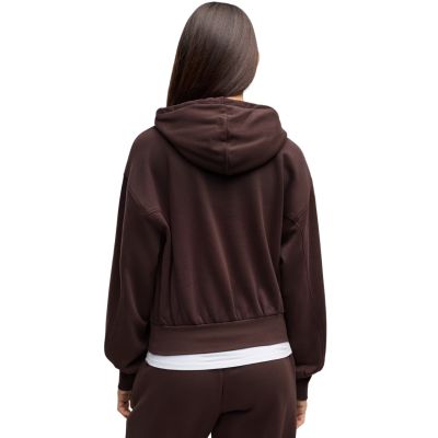 4. Bluza damska Puma Her Relaxed Hoodie brązowa 694027 33