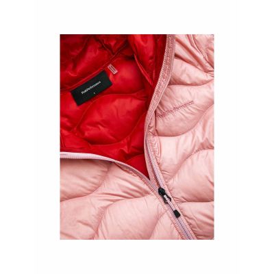 4. Kurtka damska puchowa PEAK PERFORMANCE W Helium Down Hood Jacket kolor różowy