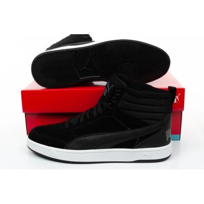 10. Puma buty męskie Rebound Street czarne za kostkę ocieplane