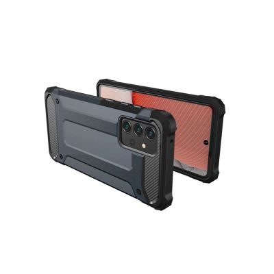 3. Hybrid Armor pancerne hybrydowe etui pokrowiec Samsung Galaxy A72 4G srebrny