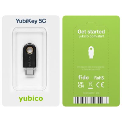 3. Klucz Sprzętowy Yubico YubiKey 5C U2F FIDO