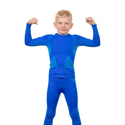 19. Bielizna termoaktywna Alpinus Active Set niebieska Jr GT43199