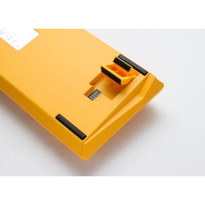 8. Ducky One 3 Yellow Mini klawiatura Gaming USB Niemiecki Żółty
