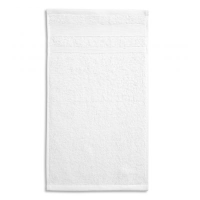 2. Ręcznik mały unisex Organic (GOTS) (biały)