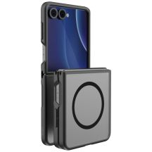 Etui UNIQ Veren AF Magclick Charging na Samsung Galaxy Z Flip 8 - czarne
