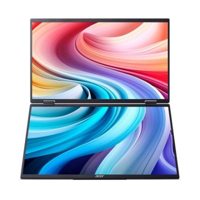 17. Projektor Acer PD163QBMIUUX Seria PD3 16" IPS Czarny 16:9 60 Hz 8 ms 2x1920 x 1080 pikseli 250 cd/m2 Ilość portów HDMI: 1