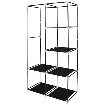 14. SZAFA TEKSTYLNA GARDEROBA 88x46x170CM ORNAMENT 45269