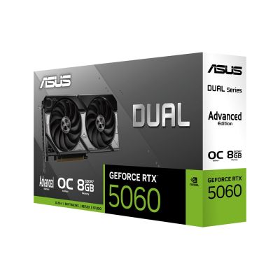 5. Karta graf. ASUS DUAL RTX 5060 8GB OC Advanced