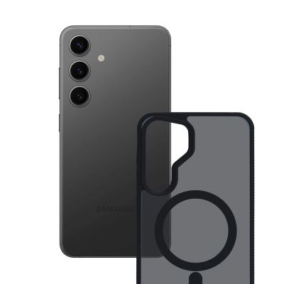 Etui 3mk Smoke MagCase z MagSafe na Samsung Galaxy S24 - półprzezroczyste